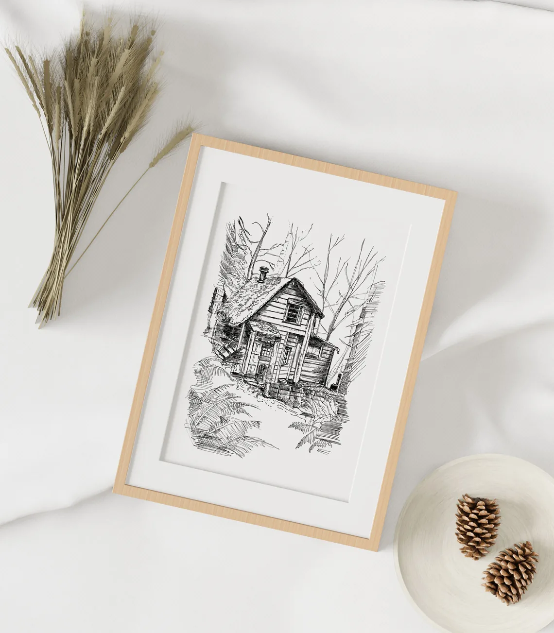 Cabane dans les bois