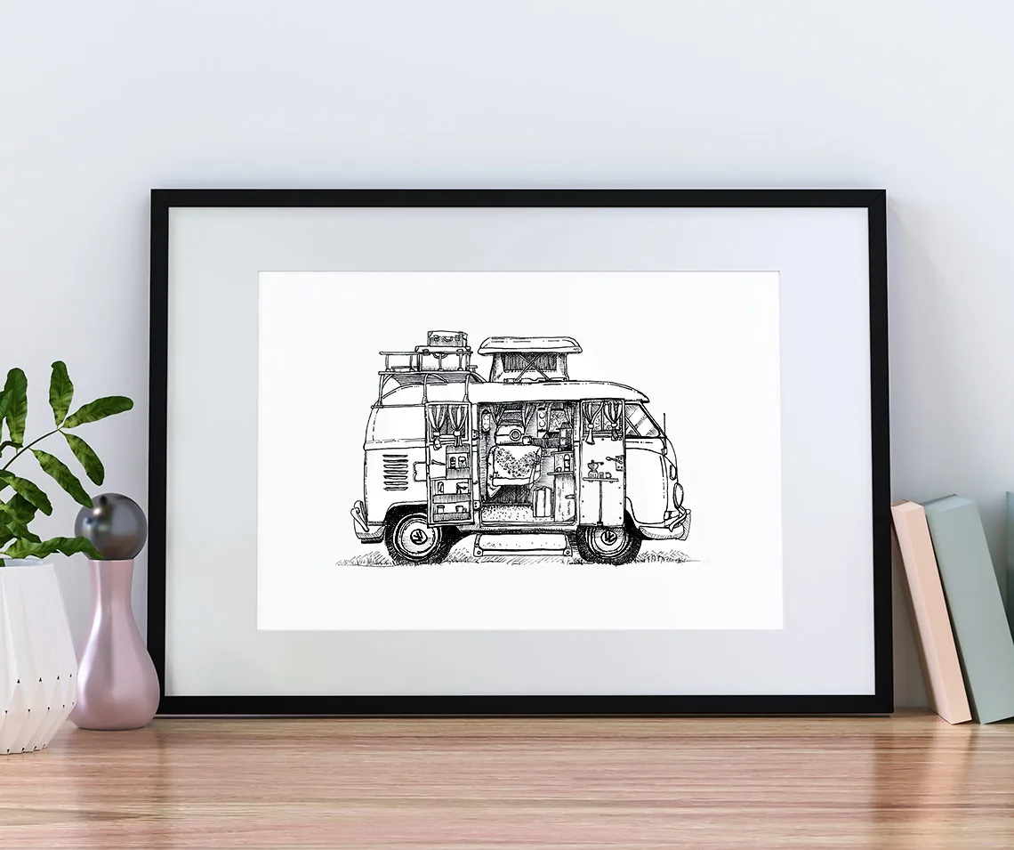 Vintage Camper van